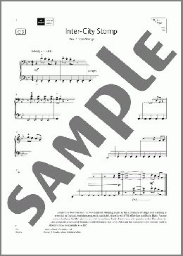 Inter-City Stomp (Grade 2, list C3, from the ABRSM Piano Syllabus 2021 & 2022)(Christopher Norton) 楽譜 ピアノ（ソロ） ダウンロード
