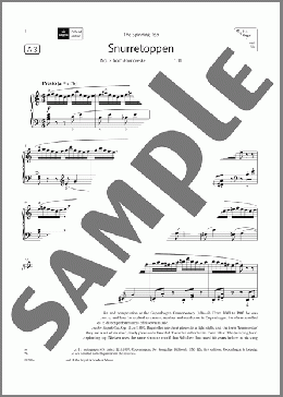 Snurretoppen (Grade 6, list A3, from the ABRSM Piano Syllabus 2021 & 2022)(Carl Nielsen) 楽譜 ピアノ（ソロ） ダウンロード