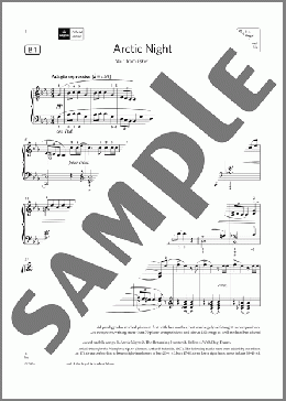 Arctic Night (Grade 5, list B1, from the ABRSM Piano Syllabus 2021 & 2022)(A. M. Beach) 楽譜 ピアノ（ソロ） ダウンロード