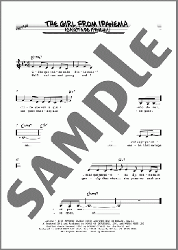 The Girl From Ipanema (Garota De Ipanema)(Norman Gimbel/Vinicius de Moraes/Antonio Carlos Jobim) 楽譜 その他 ダウンロード