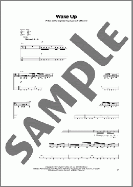 Wake Up(Rage Against The Machine) 楽譜 ベース ダウンロード