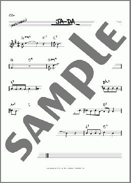 Ja-Da(Bob Carleton) 楽譜 その他 ダウンロード