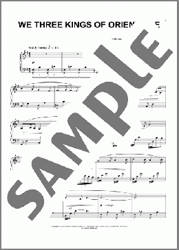 We Three Kings Of Orient Are (arr. Phillip Keveren)(John H. Hopkins, Jr.) 楽譜 ピアノ（ソロ） ダウンロード