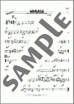Wabash(Cannonball Adderley) 楽譜 その他 ダウンロード