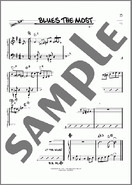 Blues The Most(Hampton Hawes) 楽譜 その他 ダウンロード