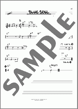 Blue Soul(Blue Mitchell) 楽譜 その他 ダウンロード