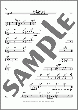Daddy(Bobby Troup) 楽譜 その他 ダウンロード