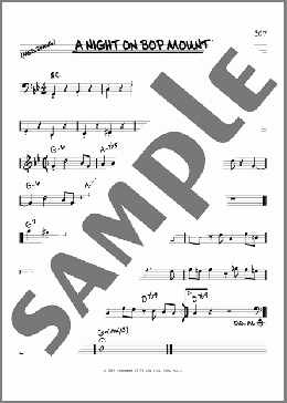 A Night On Bop Mountain(Chet Baker) 楽譜 その他 ダウンロード