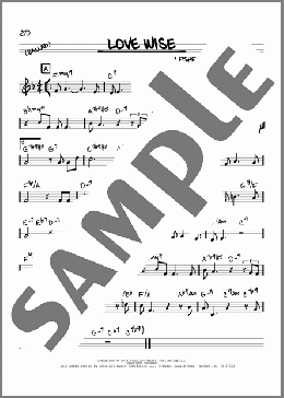 Love Wise(Marvin Fisher/Kenward Elmslie) 楽譜 その他 ダウンロード