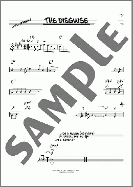The Disguise(Ornette Coleman) 楽譜 その他 ダウンロード