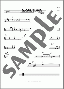 Sugar Blues(Clyde McCoy and his Orchestra) 楽譜 その他 ダウンロード
