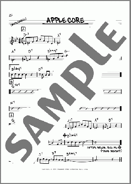 Apple Core(Gerry Mulligan) 楽譜 その他 ダウンロード