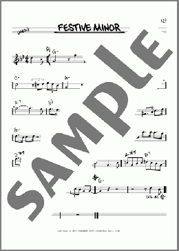 Festive Minor(Gerry Mulligan) 楽譜 その他 ダウンロード