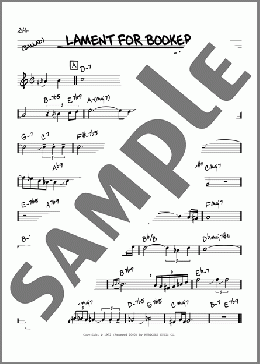 Lament For Booker(Freddie Hubbard) 楽譜 その他 ダウンロード