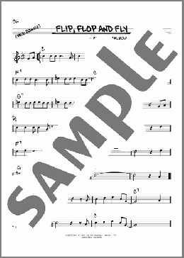 Flip, Flop And Fly(Big Joe Turner) 楽譜 その他 ダウンロード
