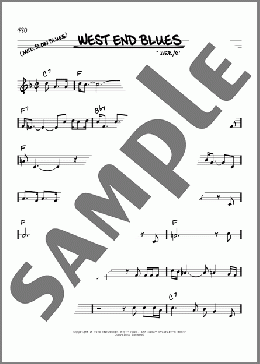 West End Blues(Joe Oliver/Clarence Williams) 楽譜 その他 ダウンロード