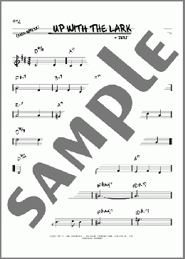 Up With The Lark(Leo Robin/Jerome Kern) 楽譜 その他 ダウンロード