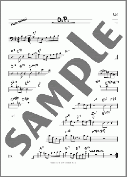 O.P.(Sam Jones) 楽譜 その他 ダウンロード