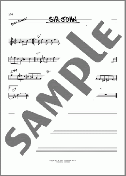 Sir John(Blue Mitchell) 楽譜 その他 ダウンロード