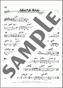 Gentle Rain(Luiz Bonfa/Matt Dubey) 楽譜 その他 ダウンロード