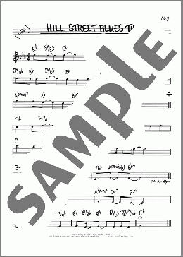 Hill Street Blues Theme(Mike Post) 楽譜 その他 ダウンロード