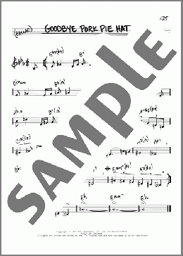 Goodbye Pork Pie Hat(Charles Mingus) 楽譜 その他 ダウンロード