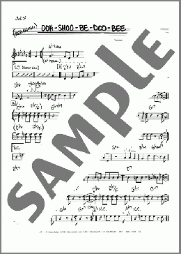 Oo-shoo-be-doo-be(Joe Carroll) 楽譜 その他 ダウンロード