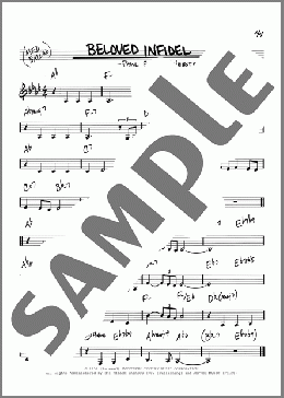 Beloved Infidel(Paul Francis Webster/Franz Waxman) 楽譜 その他 ダウンロード