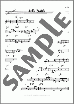 Laird Baird(Charlie Parker) 楽譜 その他 ダウンロード