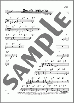 Smooth Operator(Sade) 楽譜 その他 ダウンロード