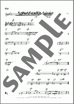 Sophisticated Swing(Will Hudson/Mitchell Parish) 楽譜 その他 ダウンロード