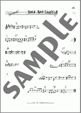 Back Bay Shuffle(Artie Shaw/Teddie MacRae) 楽譜 その他 ダウンロード