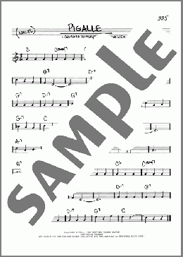 Pigalle(Geo Koger/Georges Ulmer/Guy Luypaerts/Charles Newman) 楽譜 その他 ダウンロード