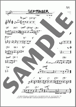 September(Earth, Wind & Fire) 楽譜 その他 ダウンロード