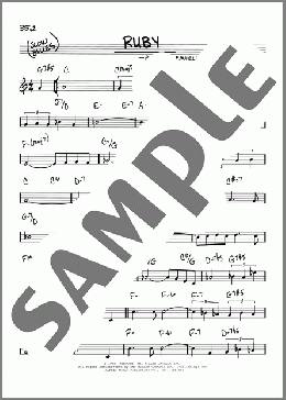 Ruby(Heinz Roemheld/Mitchell Parish) 楽譜 その他 ダウンロード