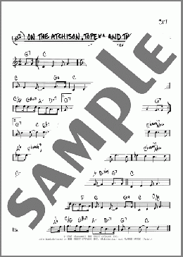 On The Atchison, Topeka And The Santa Fe(Harry Warren/Johnny Mercer/Johnny Mercer & Harry Warren) 楽譜 その他 ダウンロード