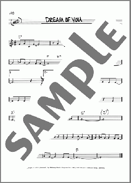 Dream Of You(Sy Oliver/Jimmie Lunceford/Edward  Moran) 楽譜 その他 ダウンロード