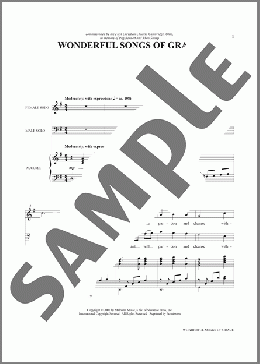 Wonderful Songs of Grace (from Voices Together: Duets for Sanctuary Singers)(Traditional/Joseph M. Martin) 楽譜 その他 ダウンロード