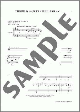 There Is A Green Hill Far Away (from Voices Together: Duets for Sanctuary Singers)(American Folk Melody/Joseph M. Martin/Cecil Francis Alexander) 楽譜 その他 ダウンロード