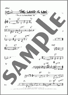 The Lamp Is Low(Mitchell Parish/Yvette Baruch/Bert Shefter/Pete DeRose) 楽譜 その他 ダウンロード