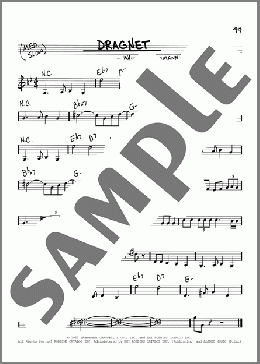 Dragnet(Walter Schumann/Miklos Rozsa) 楽譜 その他 ダウンロード