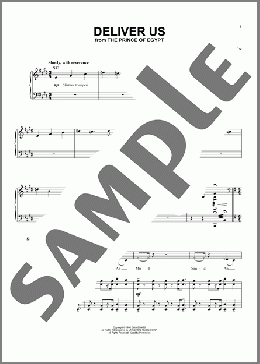 Deliver Us (from The Prince Of Egypt: A New Musical)(Stephen Schwartz) 楽譜 ピアノ & ボーカル ダウンロード