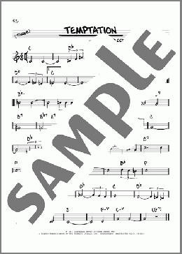 Temptation(Arthur Freed/Nacio Herb Brown) 楽譜 その他 ダウンロード