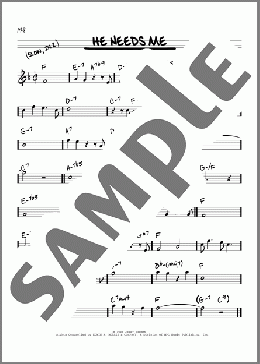 He Needs Me(Jerry Herman) 楽譜 その他 ダウンロード