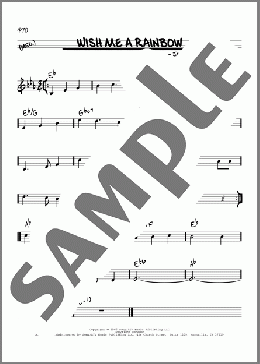 Wish Me A Rainbow(Ray Evans/Jay Livingston/Jay Livingston & Ray Evans) 楽譜 その他 ダウンロード