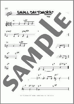 Small Day Tomorrow(Bob Dorough/Fran Landesman) 楽譜 その他 ダウンロード