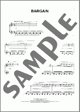 Bargain [Classical version] (arr. Phillip Keveren)(The Who) 楽譜 ピアノ（ソロ） ダウンロード