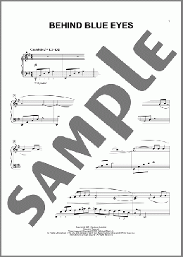 Behind Blue Eyes [Classical version] (arr. Phillip Keveren)(The Who) 楽譜 ピアノ（ソロ） ダウンロード
