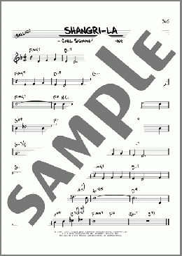 Shangri-la(Carl Sigman/Matt Malneck/Robert Maxwell) 楽譜 その他 ダウンロード