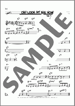 Oh! Look At Me Now(John De Vries) 楽譜 その他 ダウンロード